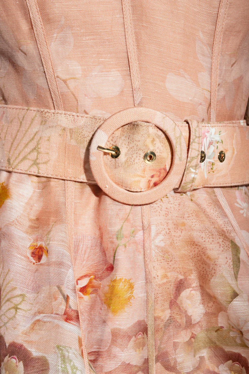 【海外限定】GinaBacconi ドレス☆Pink Mylene Embroidered Flor LISA DRESS IN CREPE - Sabinabilenko